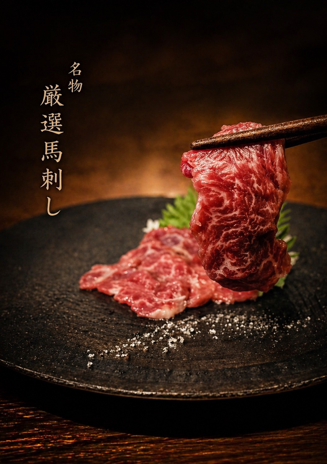 厳選馬刺し盛り